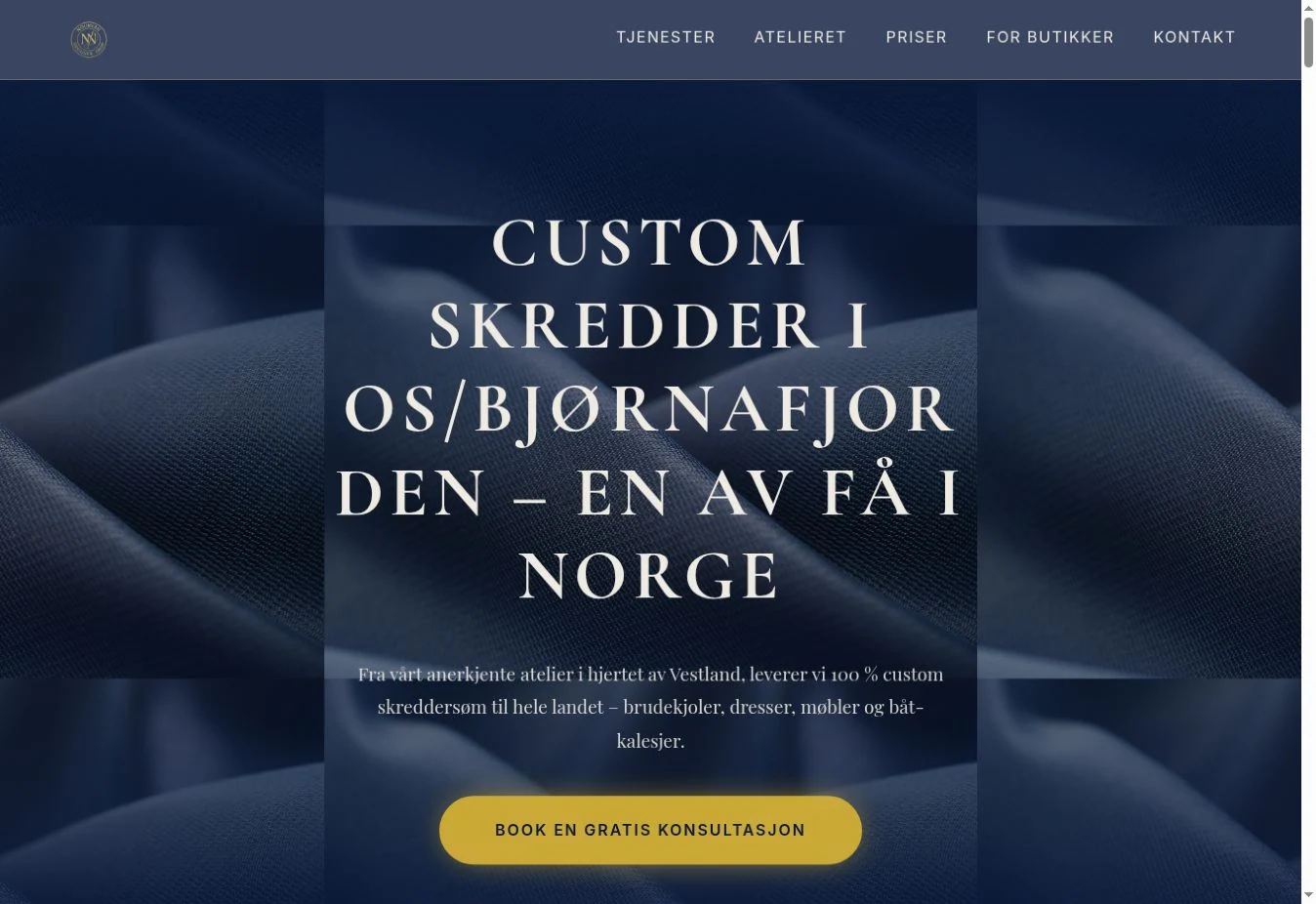 Forsiden til Nourvan Designer Shop